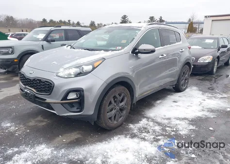 2020 Kia Sportage S from USA, damaged, VIN KNDP6CAC1L7717624